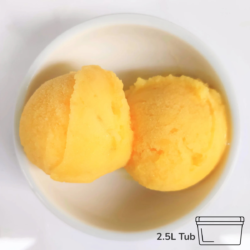 Fruity Mango Passionfruit Sorbet 2.5L Tub