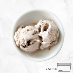 Gourmet Cookies & Cream Gelato 2.5L Tub