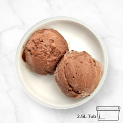 Awesome Belgian Chocolate Gelato 2.5L Tub
