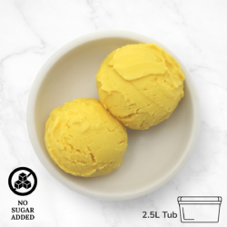 Coconut Mango (NSA) Gelato 2.5L Tub