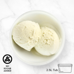 Vanilla (NSA) Gelato 2.5L Tub