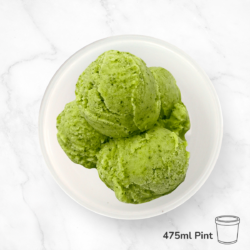 Round Spinach Gelato
